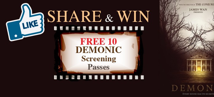 FREE DEMONIC Screening Passes