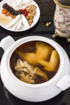 Greater China Club – Double-boiled sliced chicken soup with Matsutake mushroom and bamboo pith