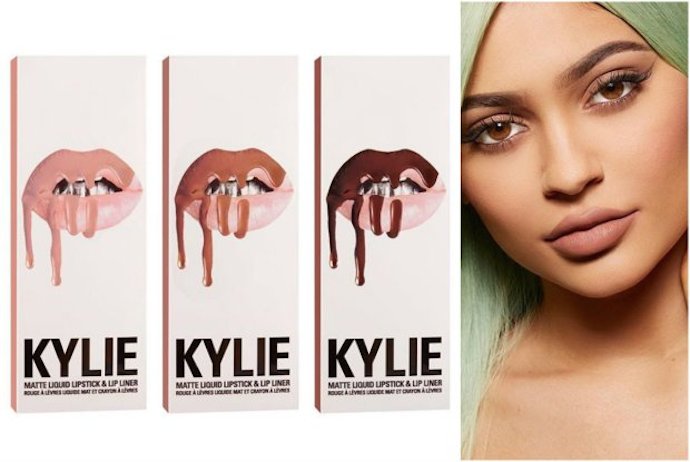 Kylie trademark on Kylie lipstick box