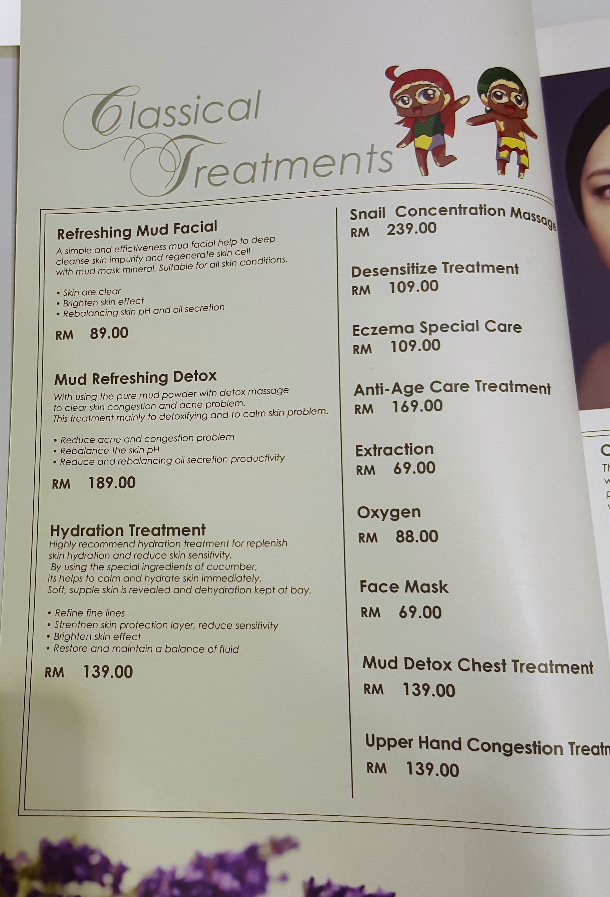 A preview of the treatments available