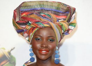 Red Carpet Makeup Report: Lancome's Ambassadress, Lupita Nyong'O At The Queen of Katwe London Film Festival Premiere