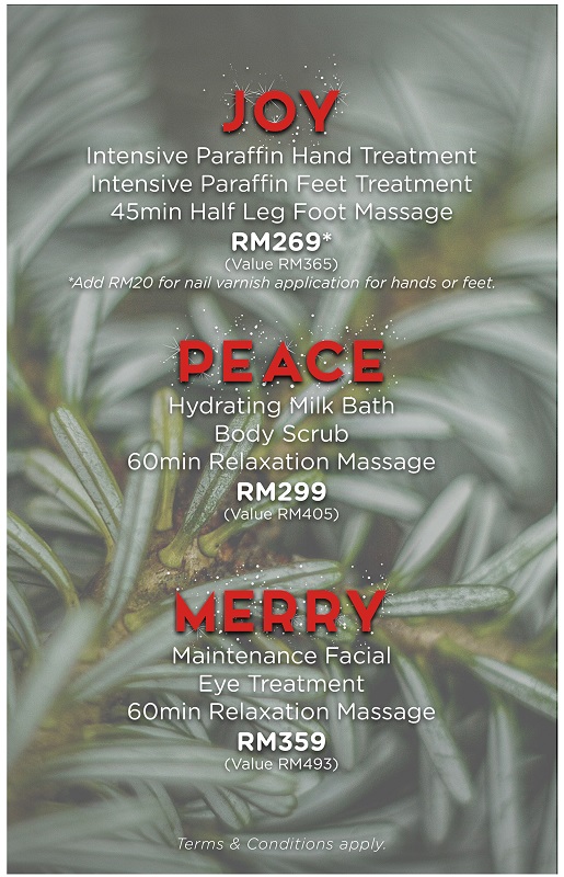 Energy Spa & Wellness December Promotions - Pamper.My
