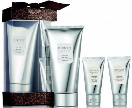 Laura Mercier Holiday 2016: Le Home & Away Ambre Vanille Luxe Body Collection (RM159) - Pamper.My