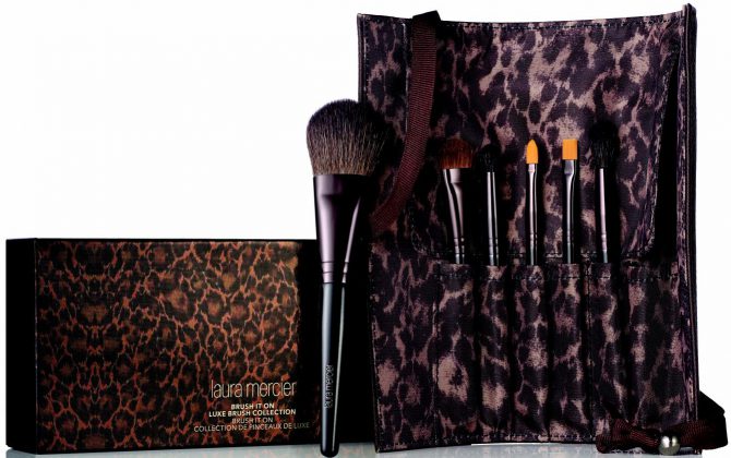 Laura Mercier Holiday 2016: Brush It On Luxe Brush Collection (RM439) - Pamper.My
