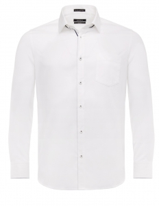 BONIA slim-fit cotton shirt-Pamper.my