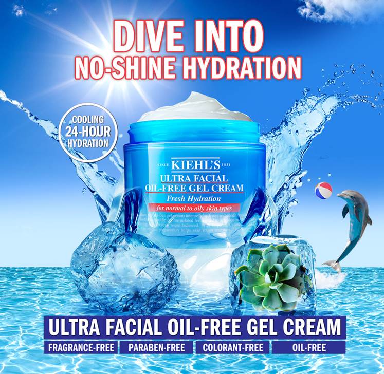 Kiehl's Ultra Facial Oil-Free Gel Cream Fresh Hydration-Pamper.my