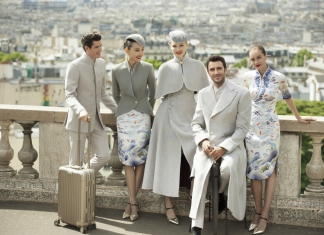 Hainan Airlines Debuts Its Amazing New Uniforms During Paris Couture Week Fall/Winter 2017-Pamper.my