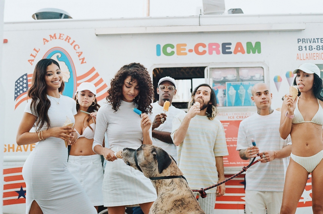 GUESS Originals X A$AP Rocky Brings A Pastel With “Ice Cream and Cotton Collection | Pamper.My
