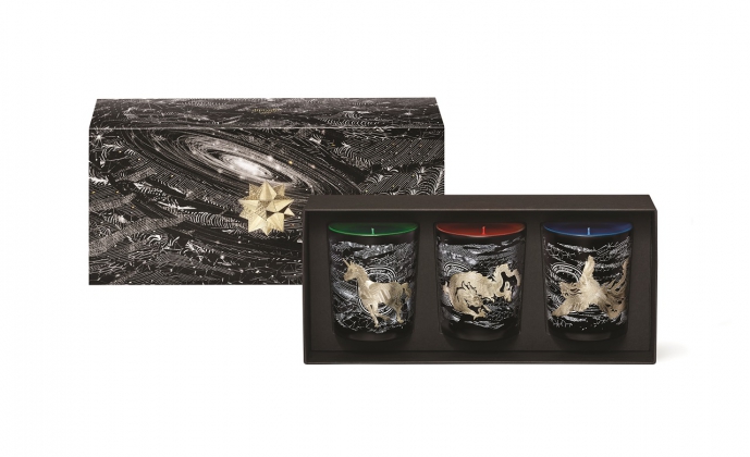 Diptyque Constellations, 3 Candles Gift Set 190g-Pamper.my