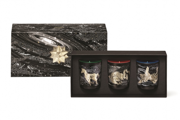 Diptyque Constellations, 3 Candles Gift Set 70g-Pamper.my