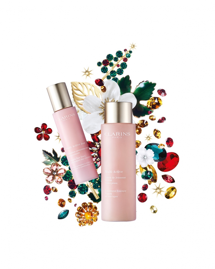 Clarins Holiday Precious, Multi-Active Basic set-Pamper.my