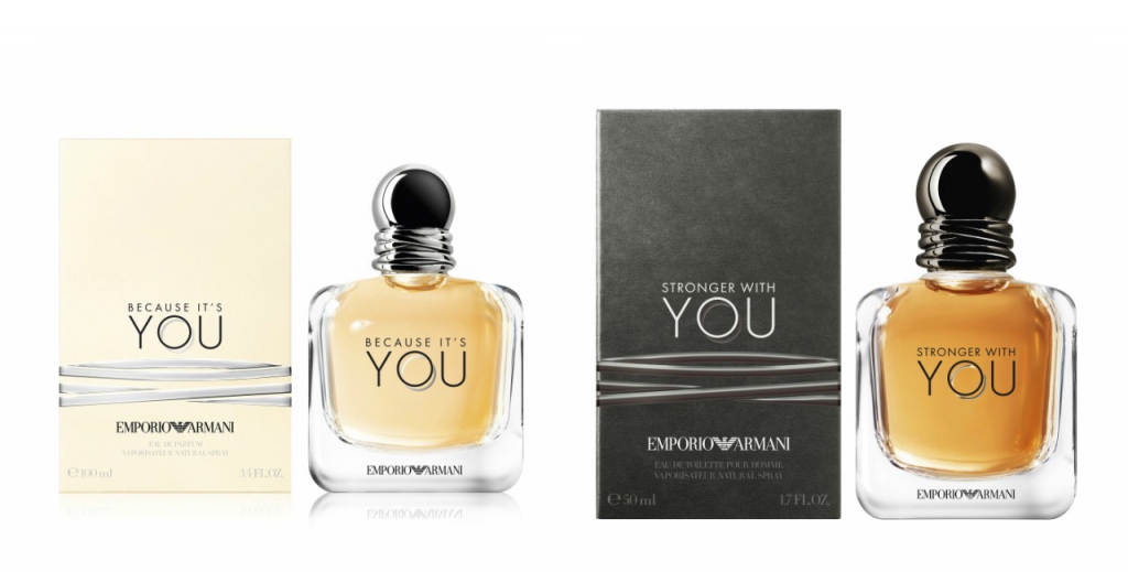 Start Your Modern-Day Love Story With Emporio Armani's New Couple Fragrances, "Because Its You" & "Stronger With You"-Pamper.my