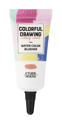 Etude House colorful drawing water color blusher_daisy coral