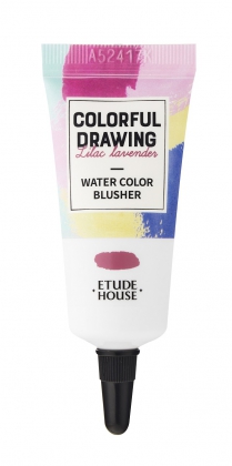 Etude House colorful drawing water color blusher_lilac lavender