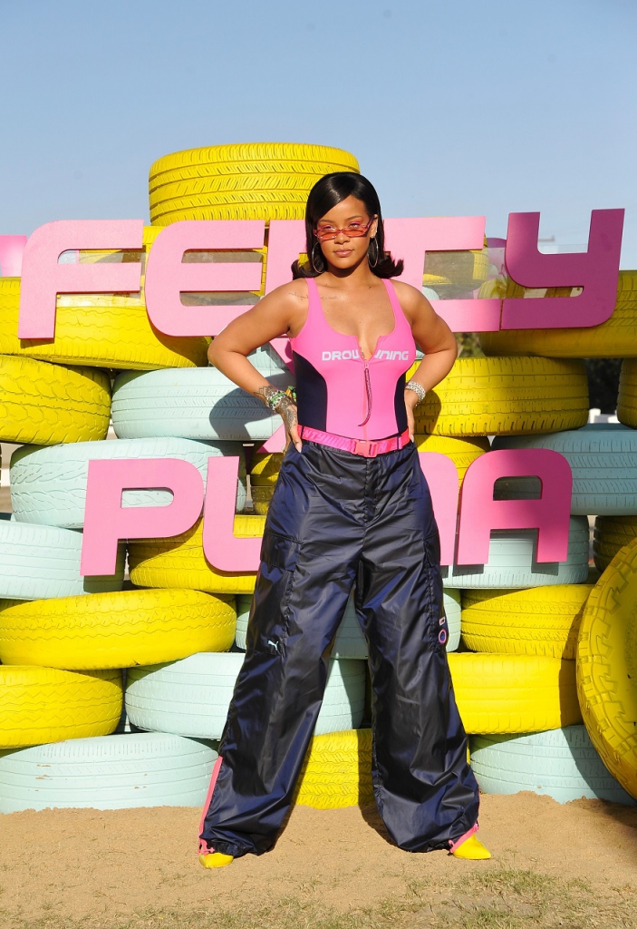 Rihanna Launched Her New FENTY X PUMA Avid Sneakers At Coachella-Pamper.my