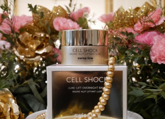 Luxurious Gold & Silk For Your Skin? That's What The New Swiss line Cell Shock Luxe-Lift Creams & Overnight Balm Are Made Off-Pamper.my