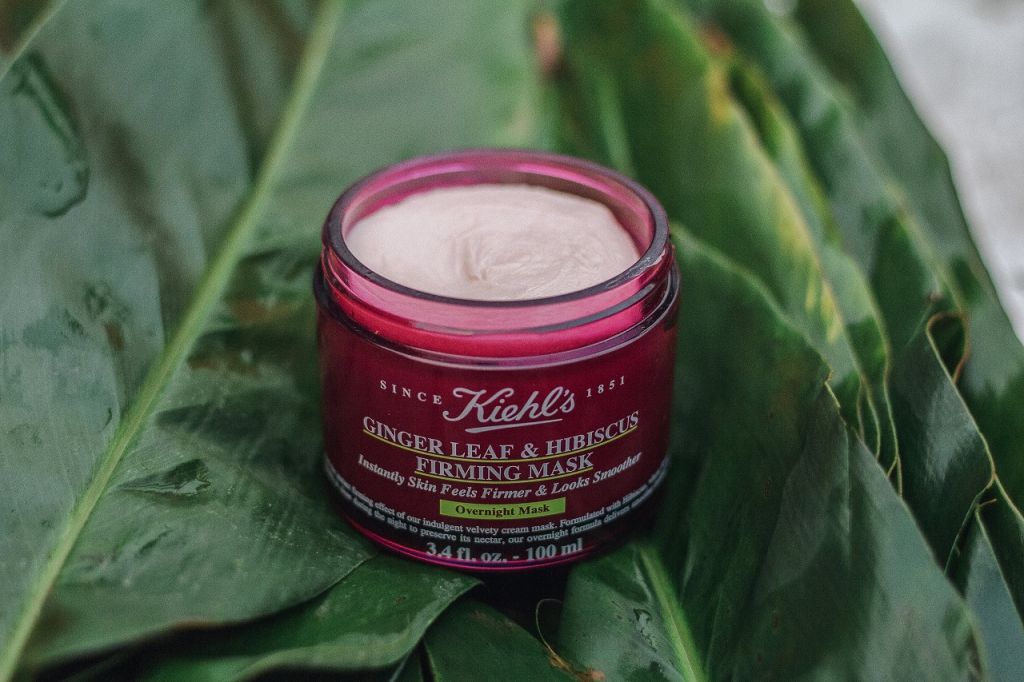 Kiehl's New Ginger Leaf & Hibiscus Firming Mask Is An Overnight Treatment You Never Knew You Needed-Pamper.my