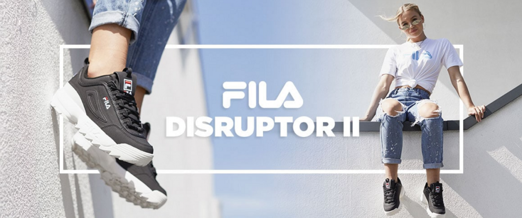 Chunky Trainers Are Back In Fashion Just Like These Exclusive To JD Sports Fila Disruptor II Sneakers-Pamper.my