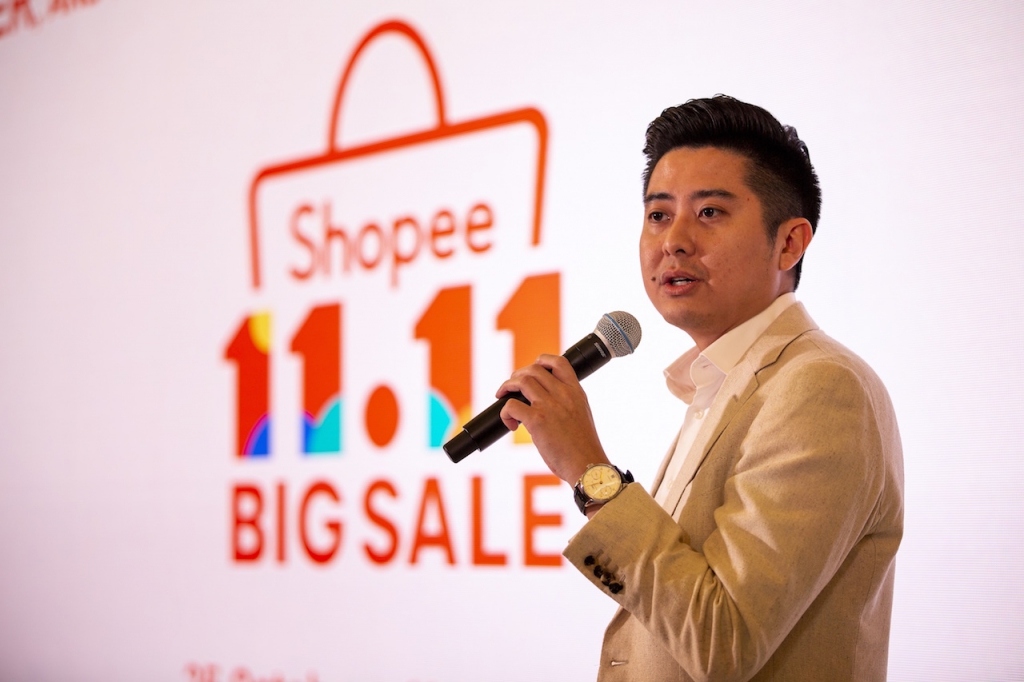 "this is the third year that we are running our 11.11 event and it is going to be our biggest ever 11.11 event to date, " said Ian Ho, Regional Manager of Shopee