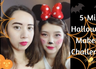 #PamperTries: The 5-Minute Halloween Makeup Challenge
