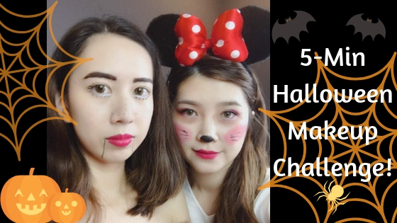 #PamperTries: The 5-Minute Halloween Makeup Challenge