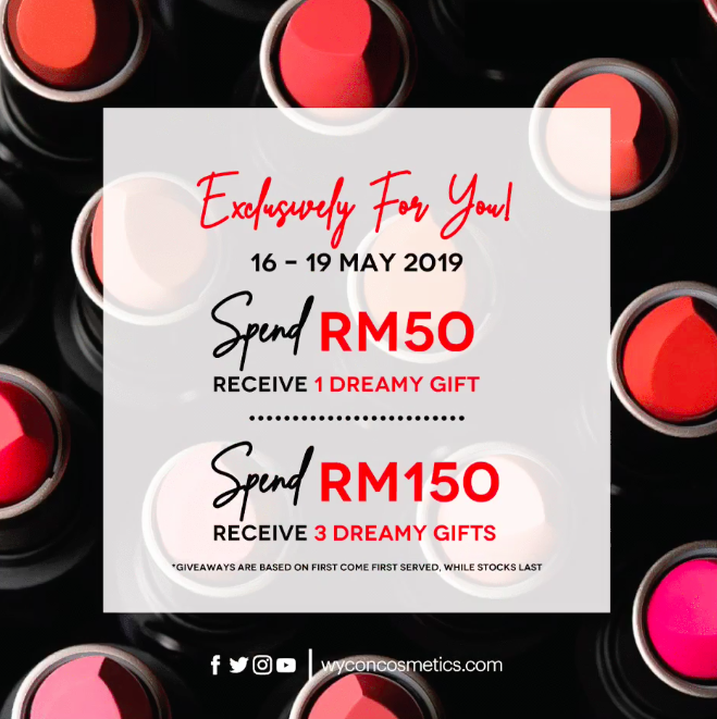 wycon cosmetics malaysia opening