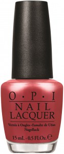 Go with the Lava Flow- You can feel the heat shimmering off this golden red.