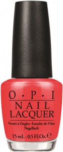Aloha from OPI-  Let’s give a warm island hello to this bright creamy coral!