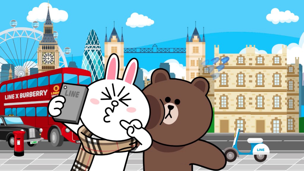 Burberry and LINE's New Animation | Pamper.My