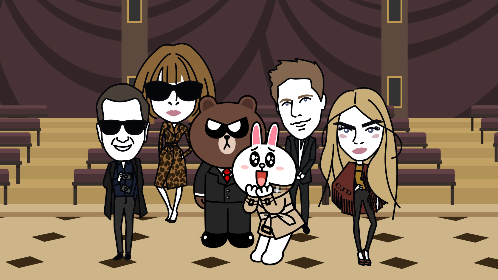 Burberry and LINE Animation Fil_002