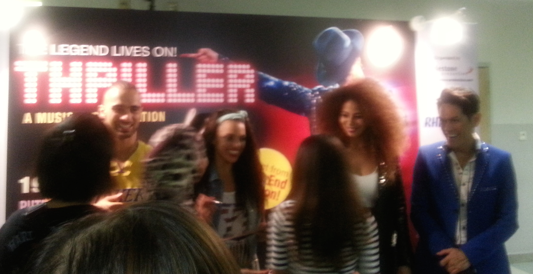 Thriller Live with fans