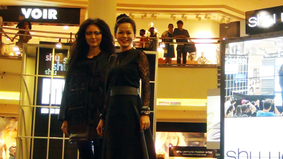 Lisa Yap, Malaysia’s Elite Artist & Education Manager and her model