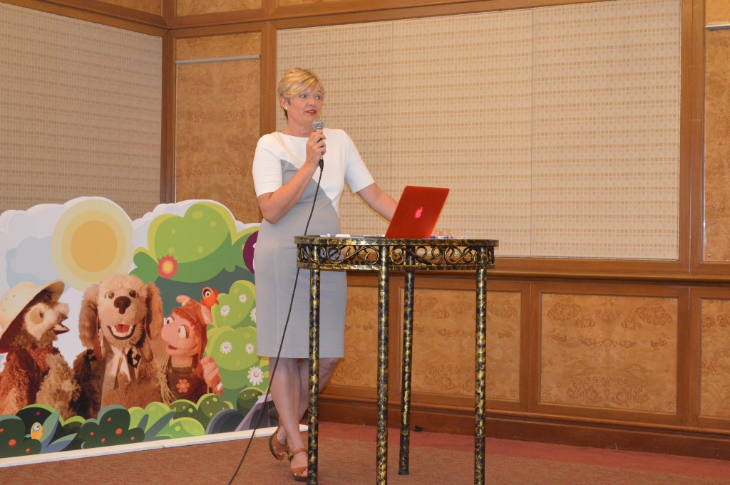 Catherine Nebauer, the General Manager of ZooMoo Network