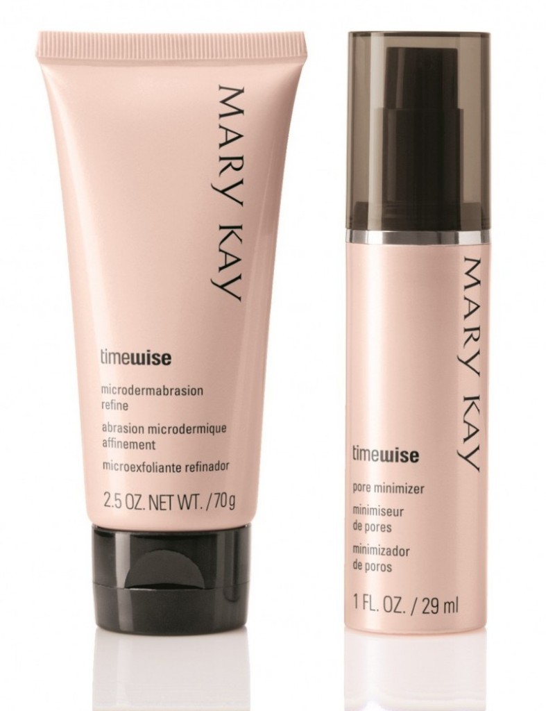Mary Kay® Time Wise® Microdermabrasion Refine and Time Wise® Pore Minimizer serum