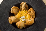 Hairy Crab Roe with Deep-fried Oysters (2)