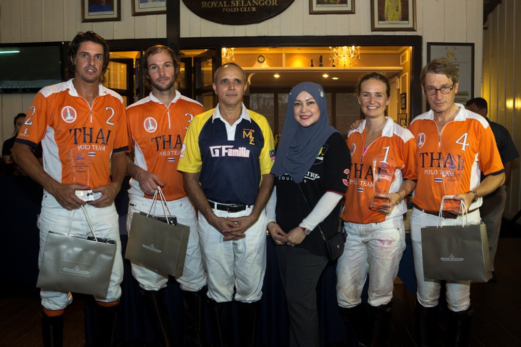 (Winner) THAI POLO - Carlos Pando,Agustin Canale, Dato Mohamed Moiz, Hasnida Bte Hashim, Caroline Link, Dato' Harald Link