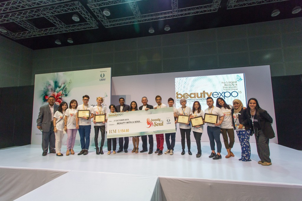 beautyexpo raised over 3,000MYR for the Budimas Foundation with their charity haircut initiative: Beauty with a Soul (PRNewsFoto/UBM Asia (Malaysia))