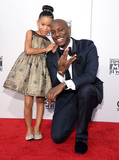tyrese gibson AMA 2015 red carpet