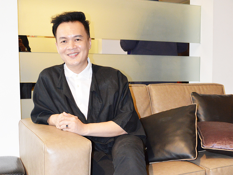 Malaysia's only avant-garde milliner, Bremen Wong