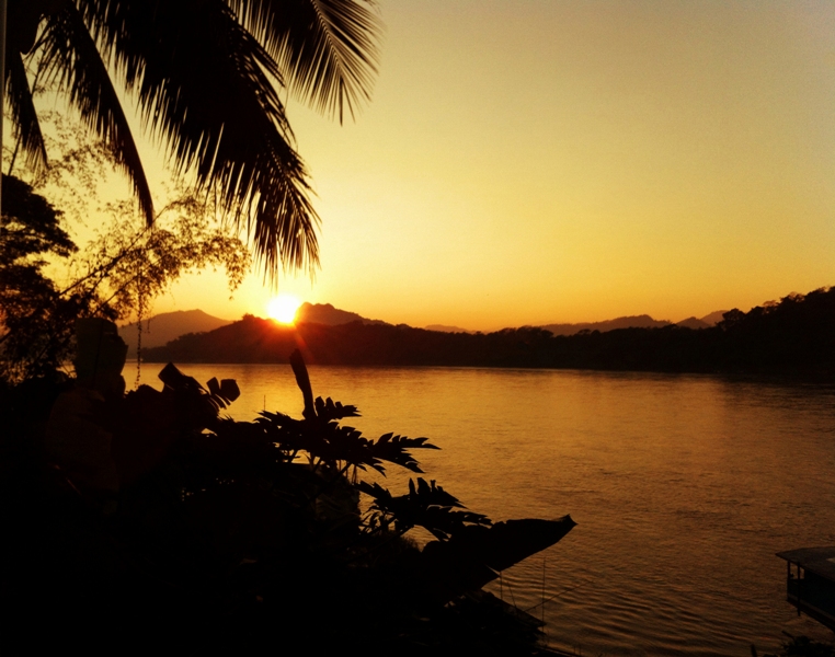 Mekong sunset