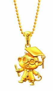 Auspicious Monkey pendant