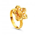 Auspicious Roses Ring