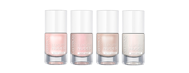 The Luxury Nudes are available in eight shades, all with a soft shimmer effect at RM14.90 each.