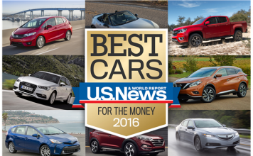 2016 Best Cars for the Money by U.S. News