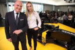 Carmen Jorda Renault Sport F1 Team Dev Drive and Mr Carlos Rosillo BR CEO