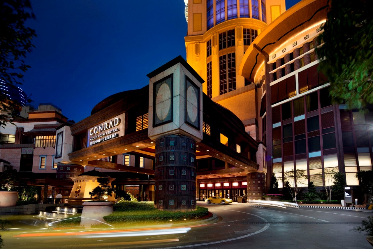 Conrad Macao Night Exterior