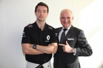 Jolyon Palmer Renault F1 Drive and Mr Carlos Rosillo BR CEO