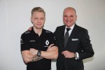 Kevin Magnussen RenaultF1 Drive and Mr Carlos Rosillo BR CEO