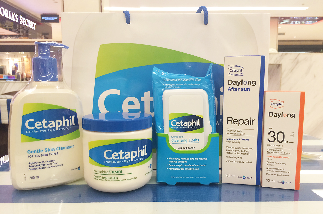 Cetaphil's sensitive skincare category