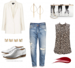 What-to-Wear-to-a-Fashion-Show-Topshop-Tailored-Long-Line-Blazer-Topshop-Lustrous-Metallic-Lace-Up-Brogues-Kate-Spade-New-York-Disco-Feet-Hologram-Convertible-Clutch